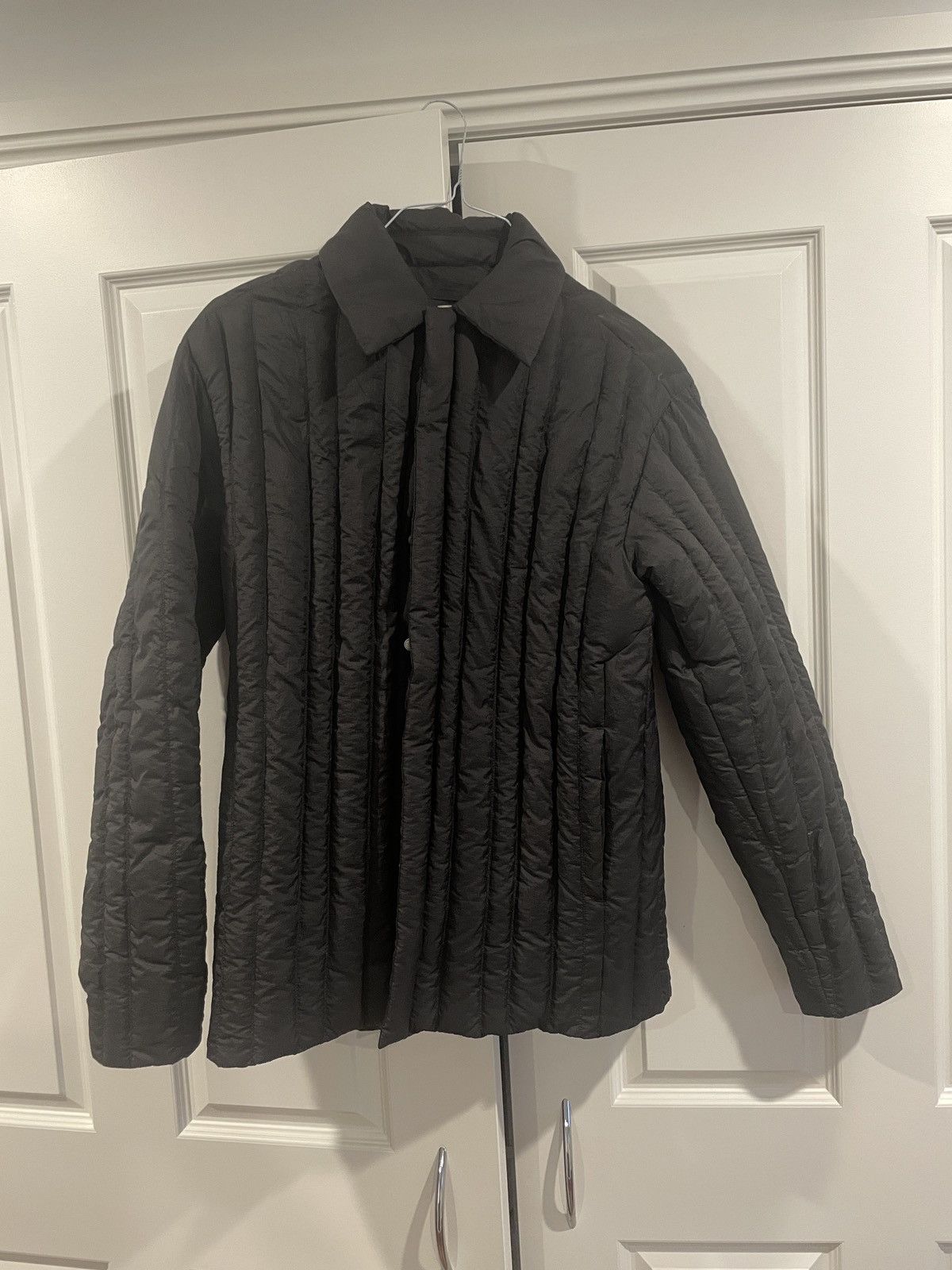 image of Holzweiler Alia Down Jacket in Black, Men's (Size Large)