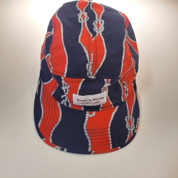 Raised By Wolves Raised By Wolves RBW 5 Panel Adjustable Size Hat Rope Size ONE SIZE - 2 Thumbnail