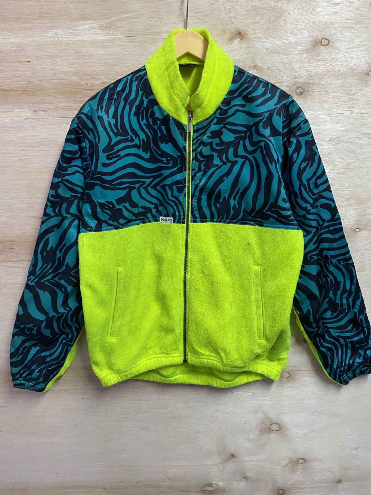 Descente Vintage descente fleece jacket Size US XL / EU 56 / 4 - 1 Thumbnail