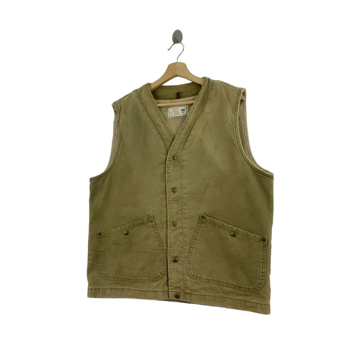 L.L. Bean Vintage 90’ L.L. BEAN USA OUTDOOR Western Chore Vest Warm Size US M / EU 48-50 / 2 - 2 Thumbnail