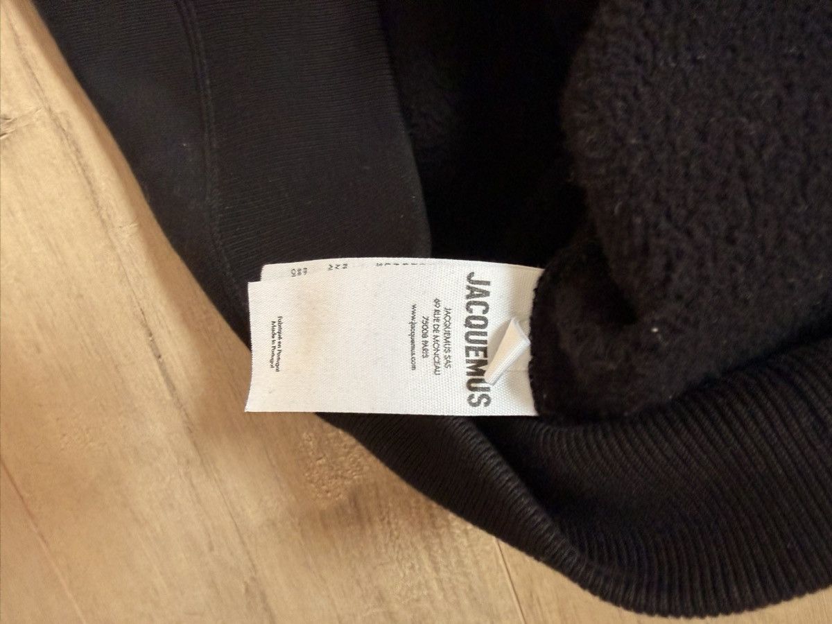 Jacquemus Jacquemus Quarter Zip Sweatshirt Size US XL / EU 56 / 4 - 4 Thumbnail