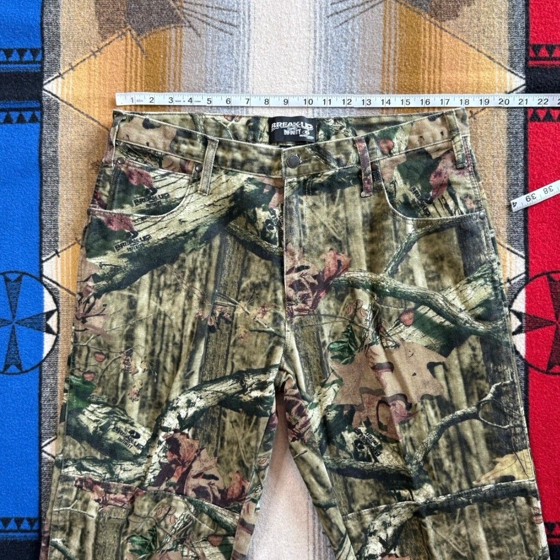 Vintage VINTAGE Mossy Oak Camouflage Jeans Pants 36x32 Hunting Men Straight 90s Green Camouflage Mossy Oak Pattern Size US 36 / EU 52 - 6 Thumbnail