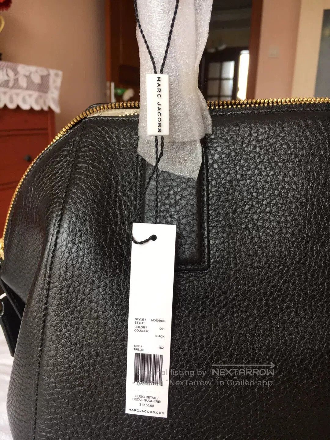 Marc Jacobs Marc Jacobs Black Cowhide Women's Bag. Size ONE SIZE - 3 Thumbnail