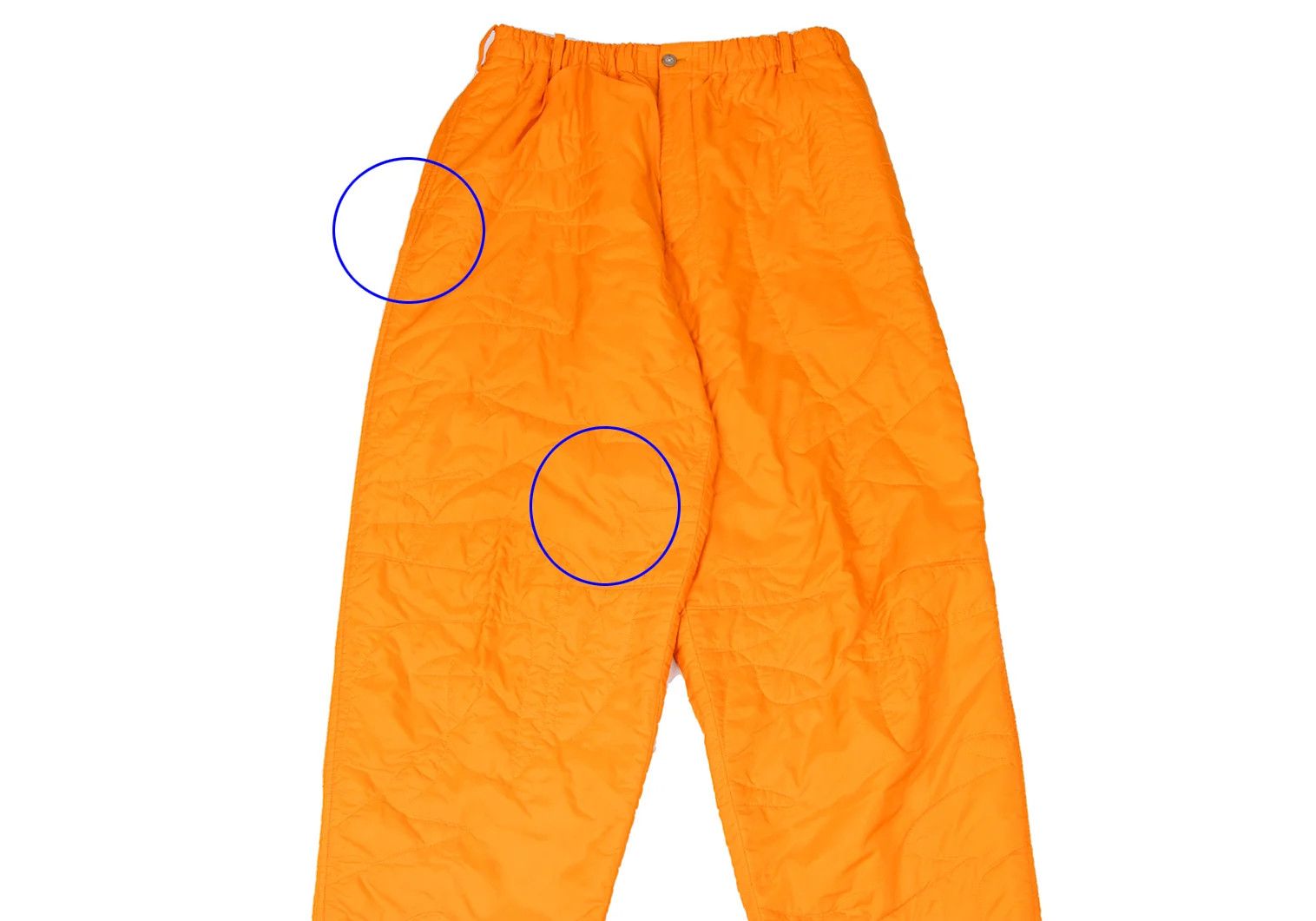 Yohji Yamamoto Yohji Yamamoto Nylon Random Stitch Quilting Pants Size US 34 / EU 50 - 2 Thumbnail