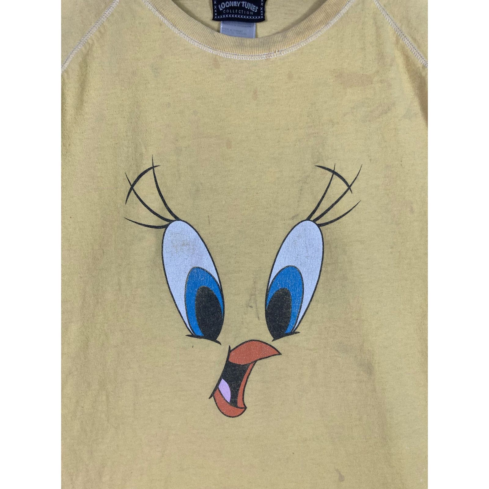 Other Vintage Looney Tunes Tweety Bird Graphic T-Shirt Yellow Size ONE SIZE - 7 Thumbnail