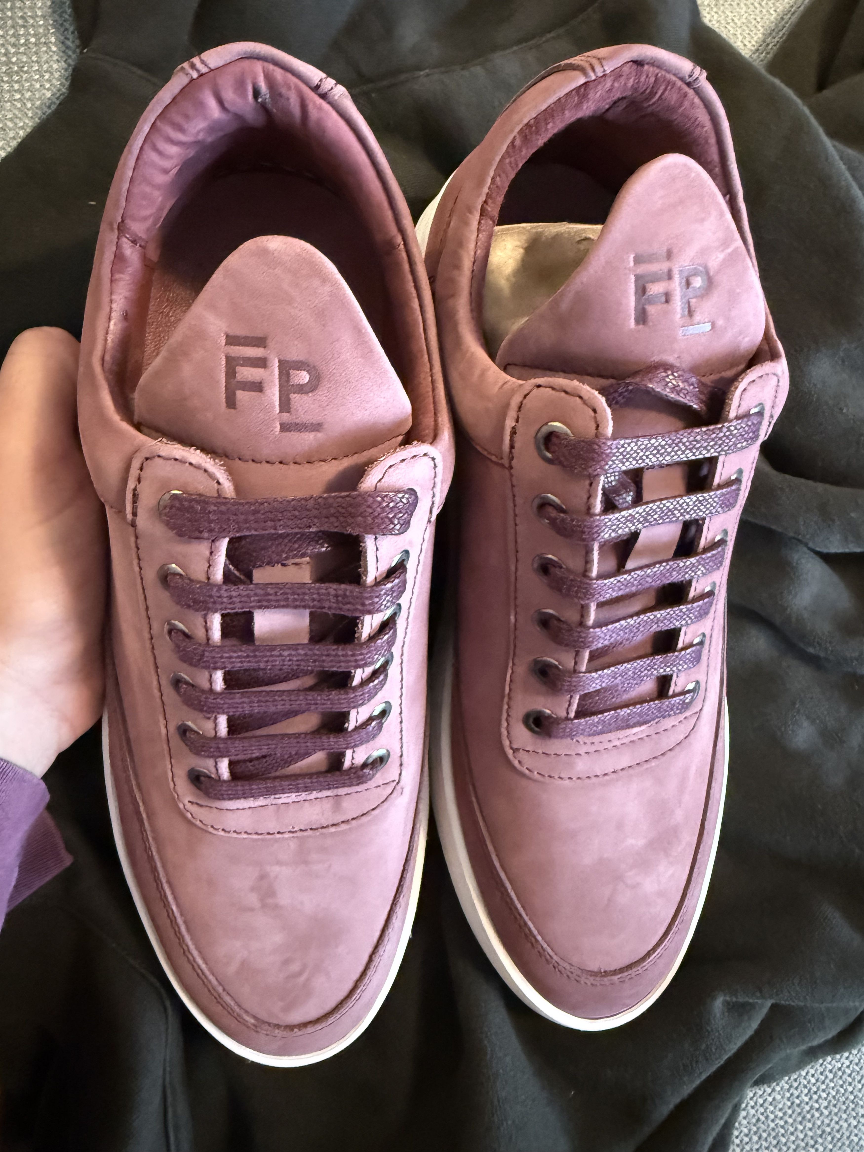 Filling Pieces *MSG TO OFFER* FP Low Top Nubuck Maroon BNWT Size US 10 / EU 43 - 6 Thumbnail
