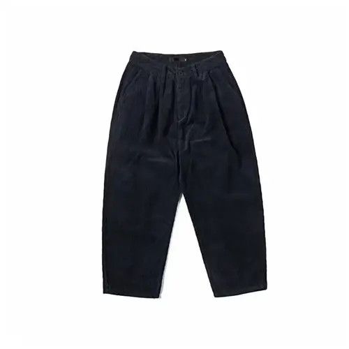 Japanese Brand 20AW Indigo Union Japan Black Simple Corduroy Pants Size US 32 / EU 48 - 1 Thumbnail