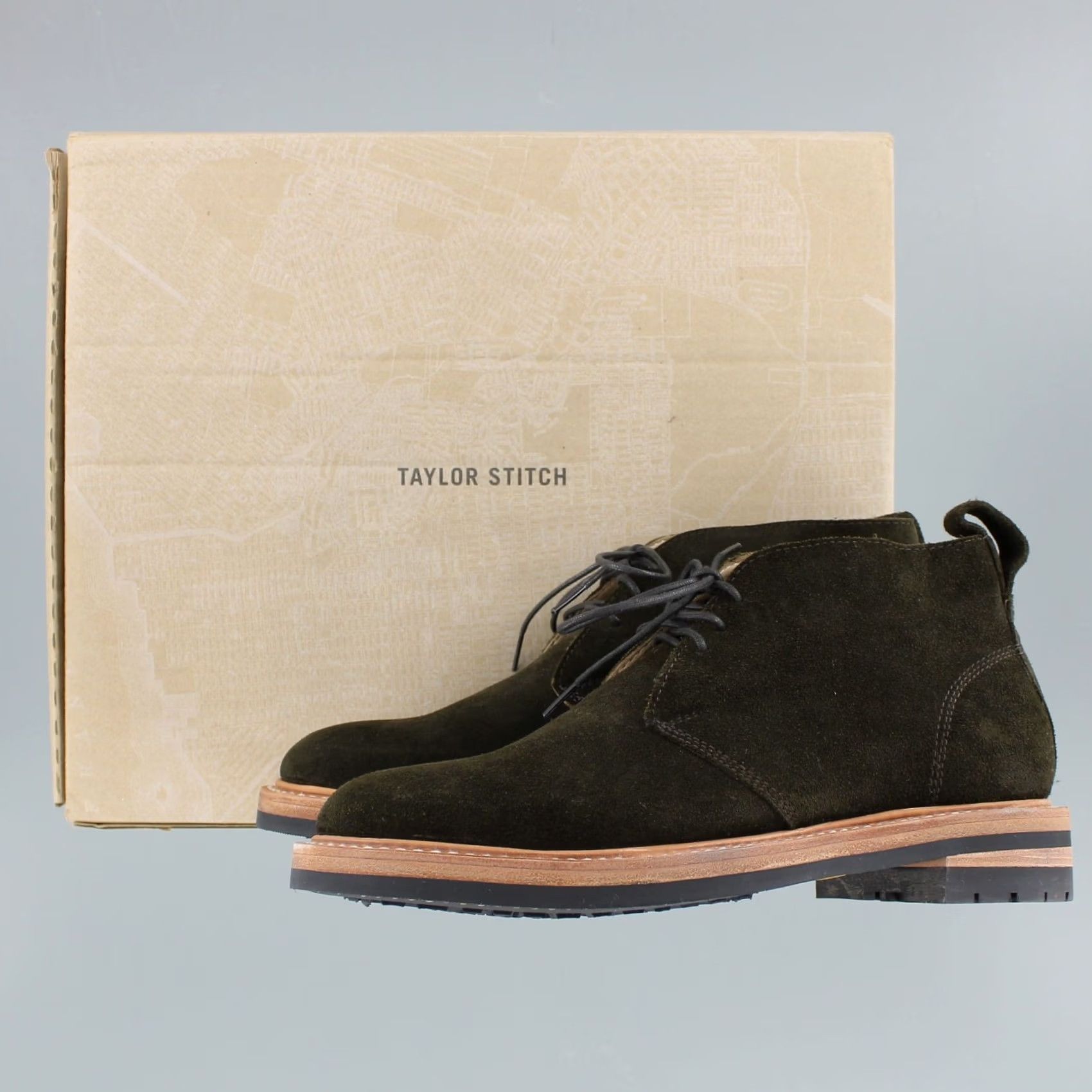 Taylor Stitch Taylor Stitch Chukka Boots Mens The Chukka Weatherproof Leather Suede Loden Suede Casua lWorkwear 12.5 US Mens Boots Chukka Taylor Stitch The Chukka Size US 13 / EU 46 - 2 Thumbnail