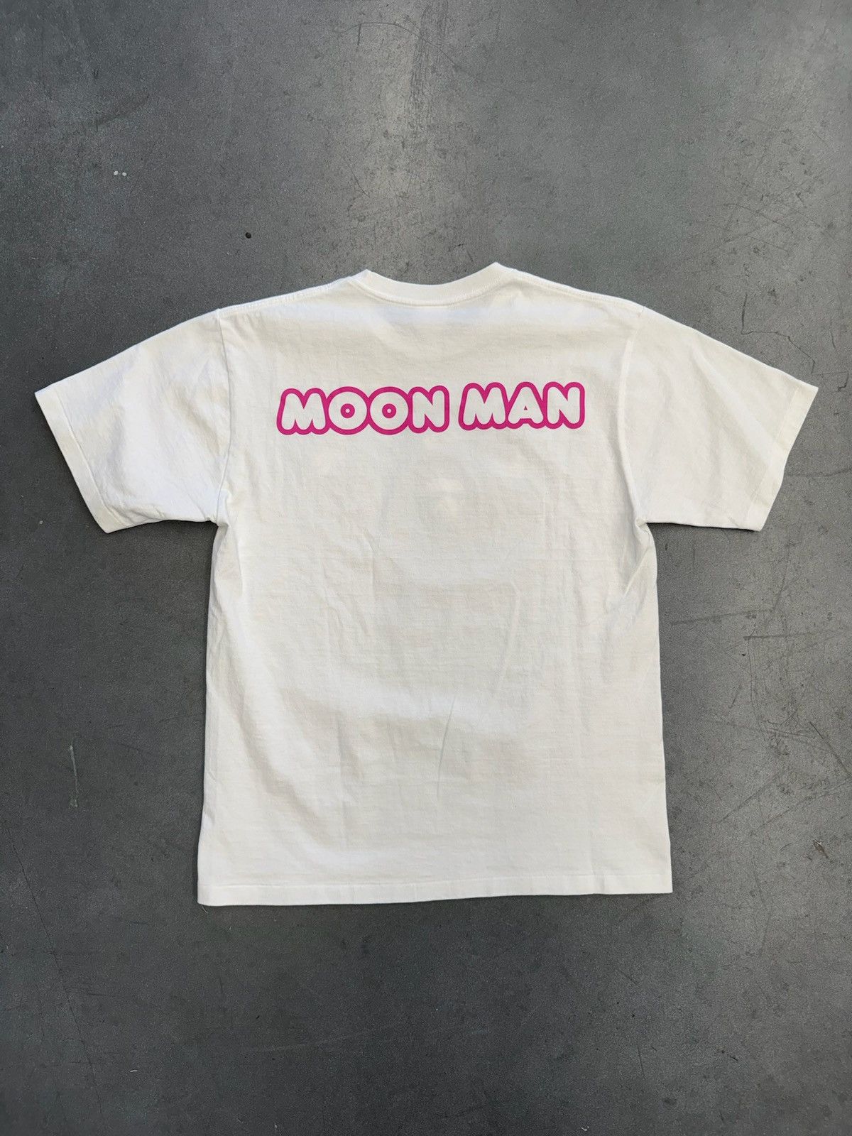 Bape SS21 Bape Kid Cudi College Moon Man Tee Size US L / EU 52-54 / 3 - 2 Thumbnail