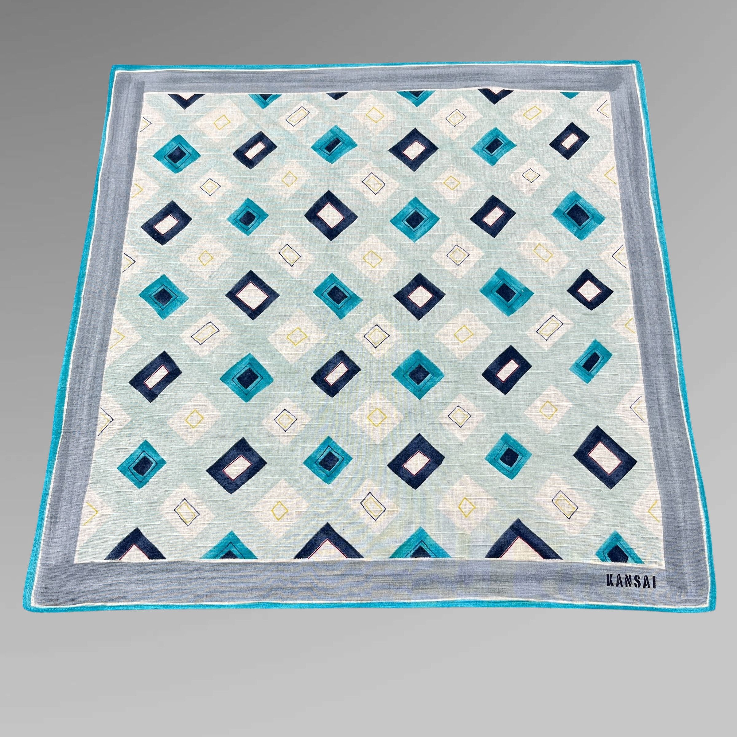 Japanese Brand Kansai Handkerchief / Bandana / Neckerchief B315 Size ONE SIZE - 8 Thumbnail
