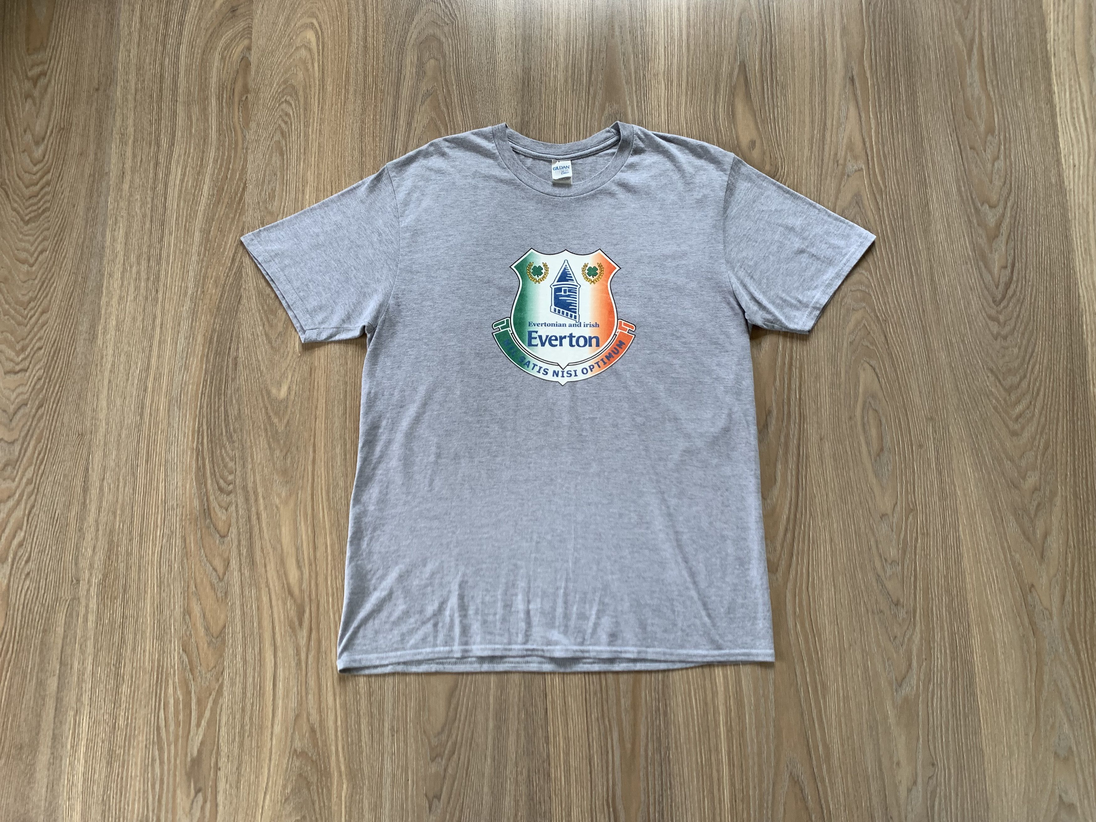 Vintage Vintage Gildan Everton Fans Cotton T-Shirt Size US L / EU 52-54 / 3 - 2 Thumbnail