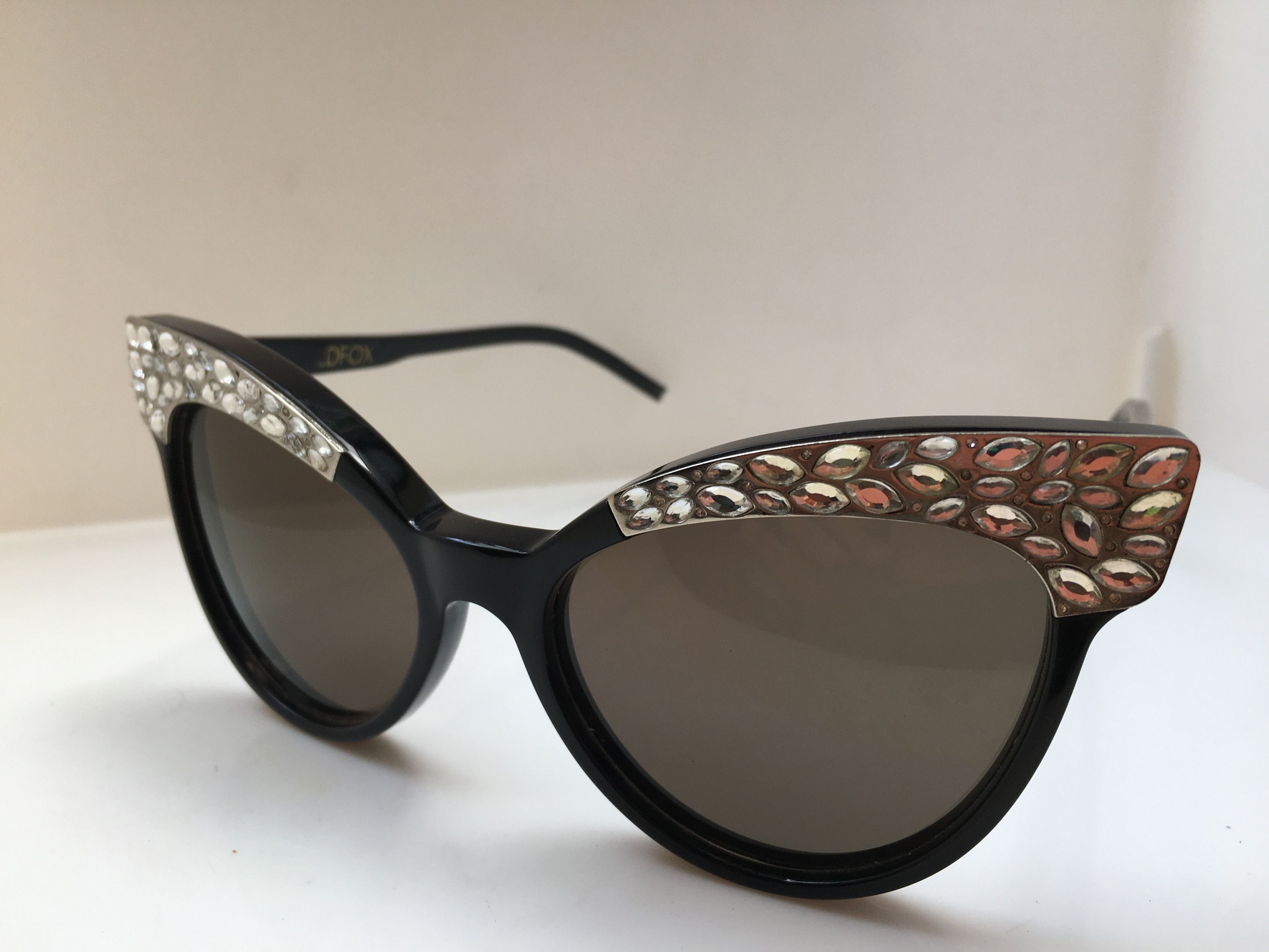 Wildfox Wildfox LE FEMME 2 Black Cateye Sunglasses Frame Size ONE SIZE - 3 Thumbnail