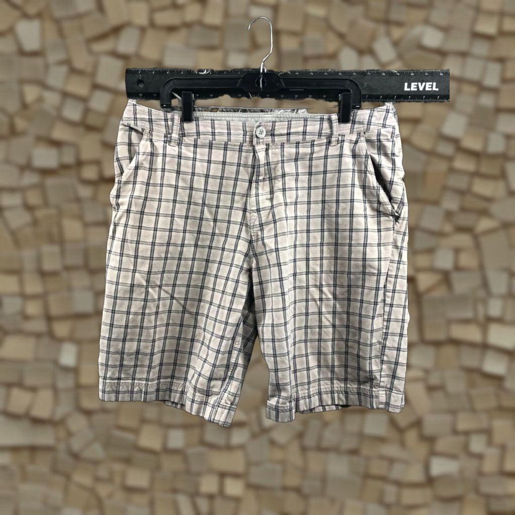 The North Face The North Face Plaid Shorts Mens 38 Bermuda Regular Mid Blue Color Cotton Blend Logo 5-Pocket Denim Casual Men Shorts Size US 38 / EU 54 - 1 Thumbnail