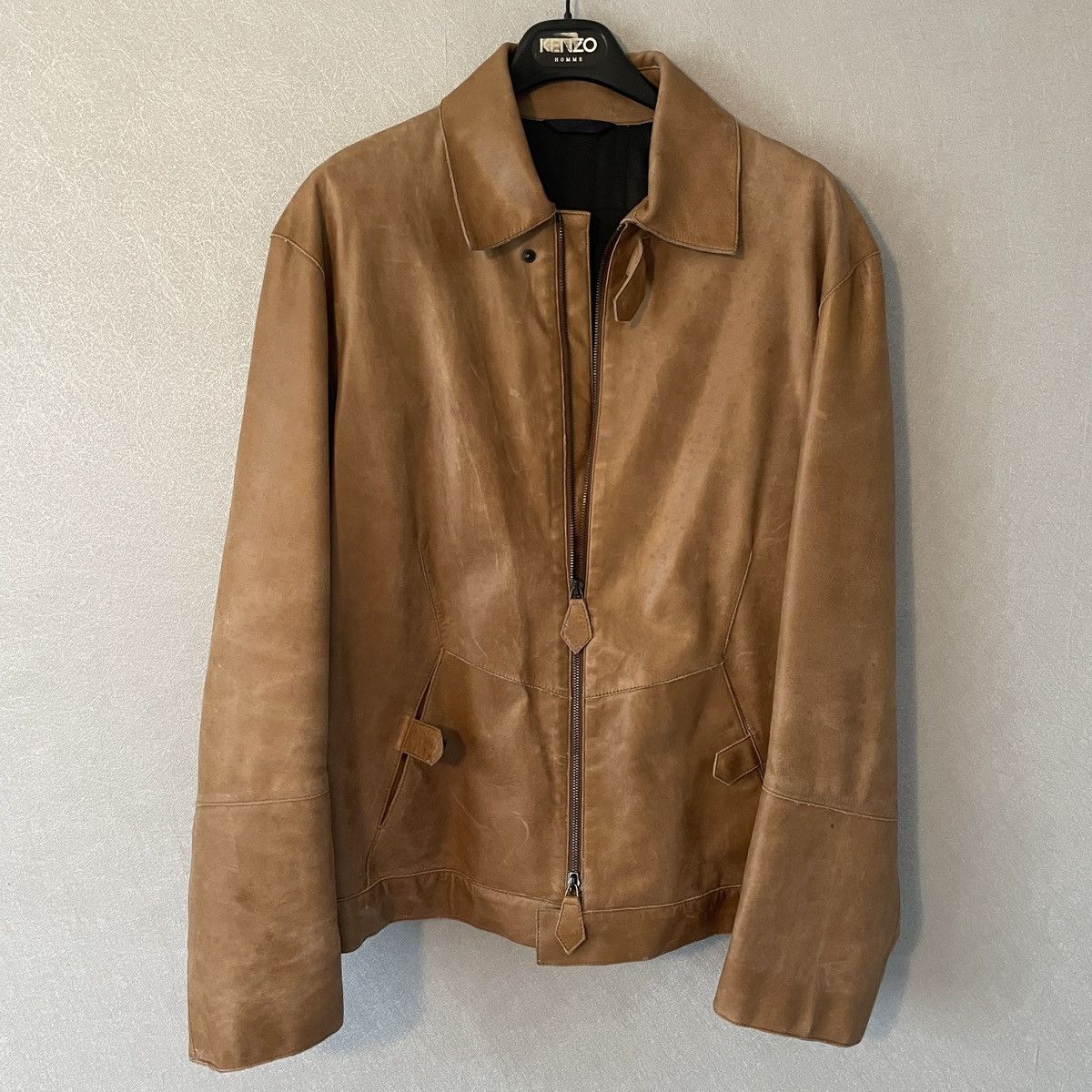 Kenzo Kenzo leather lambskin jacket Size US L / EU 52-54 / 3 - 1 Thumbnail