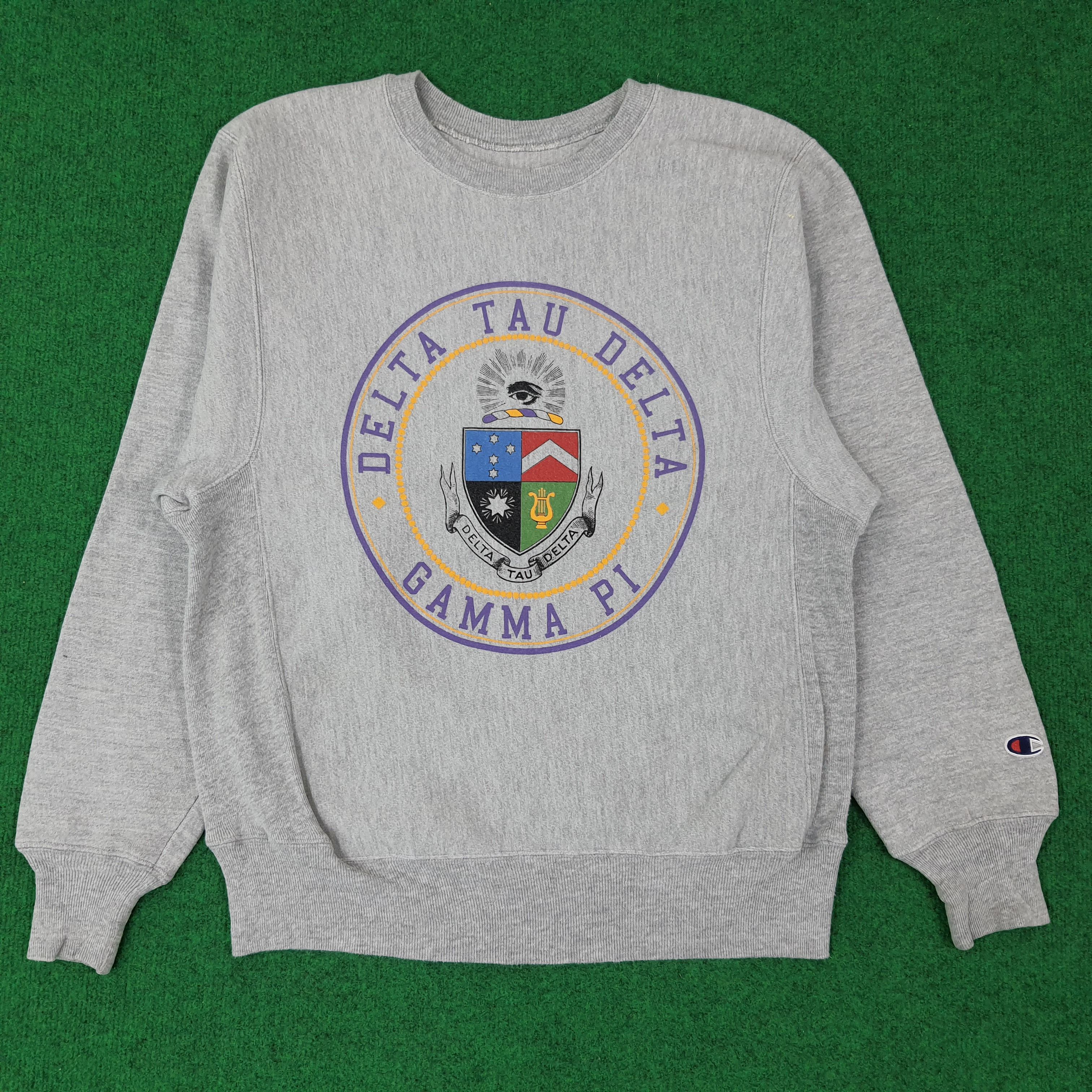 Champion Vintage Champion Delta Tau Delta Gamma Pi Sweathsirt C240N2 Size US M / EU 48-50 / 2 - 1 Thumbnail