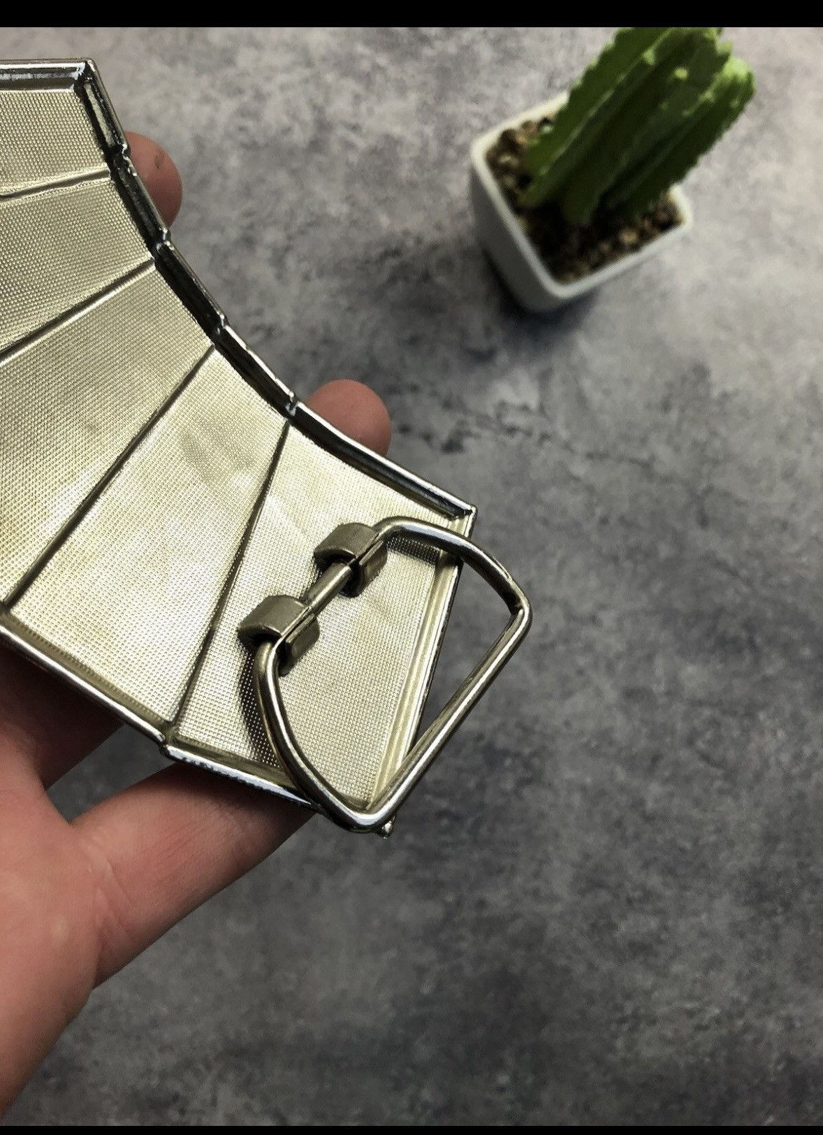 Other BUCKLE Deck of Cards Vintage Streetwear Metal Y2k Punk Goth Size ONE SIZE - 8 Thumbnail