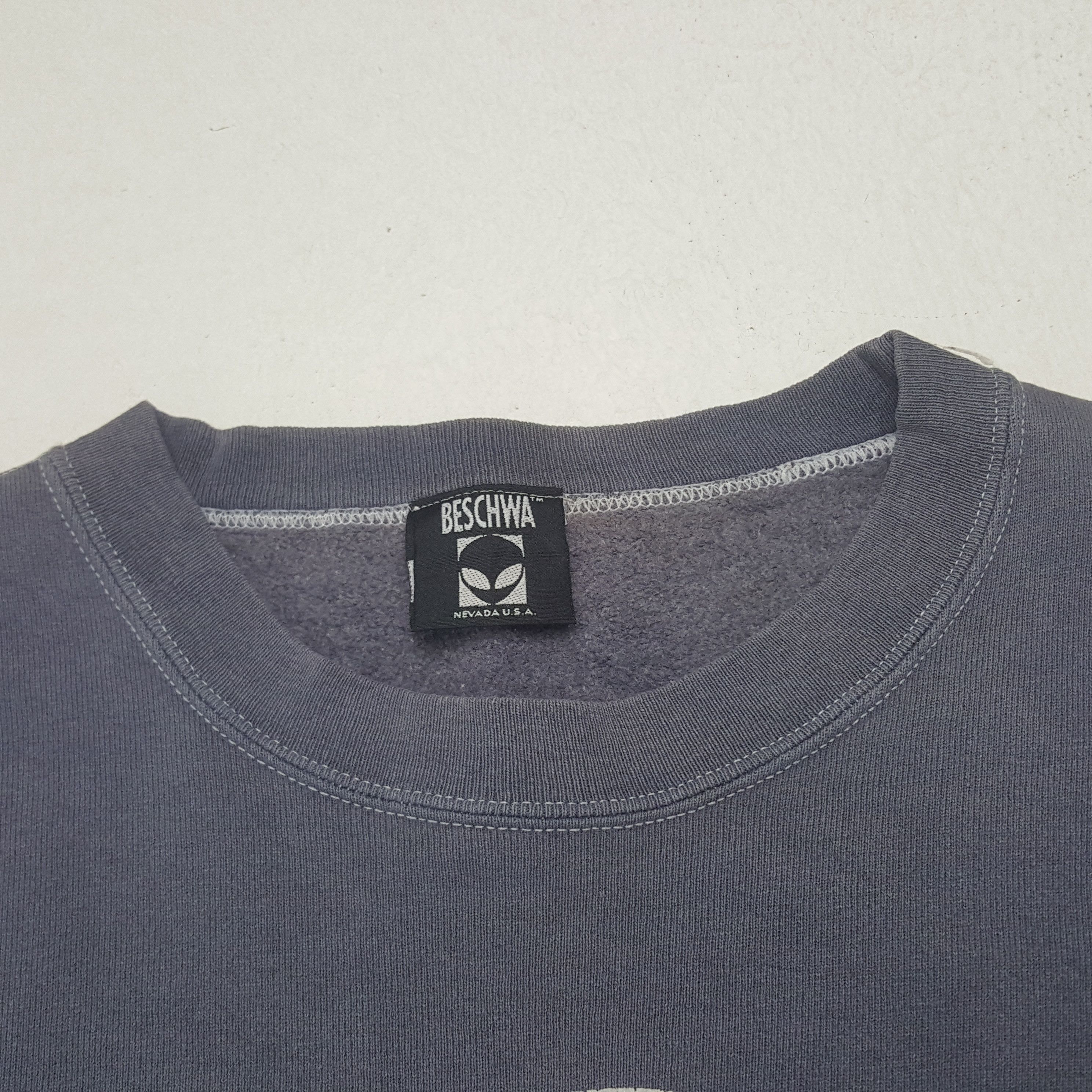 Alien Workshop × Vintage Vintage Beschwa Alien American Sweatshirt C288N19 Size US XL / EU 56 / 4 - 4 Thumbnail