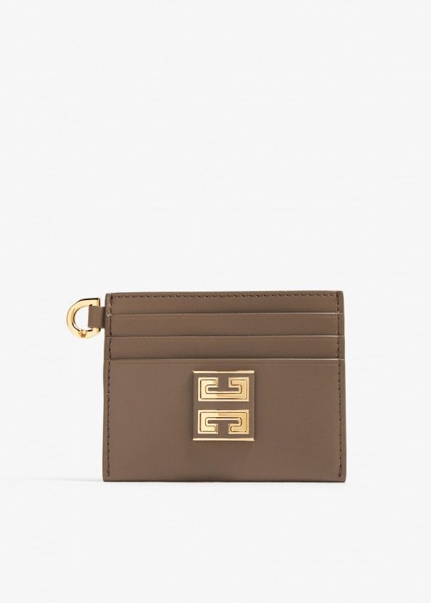 Givenchy o1srvl11e1224 Size: OS / 4G Card Holder in Brown Size ONE SIZE - 1 Thumbnail