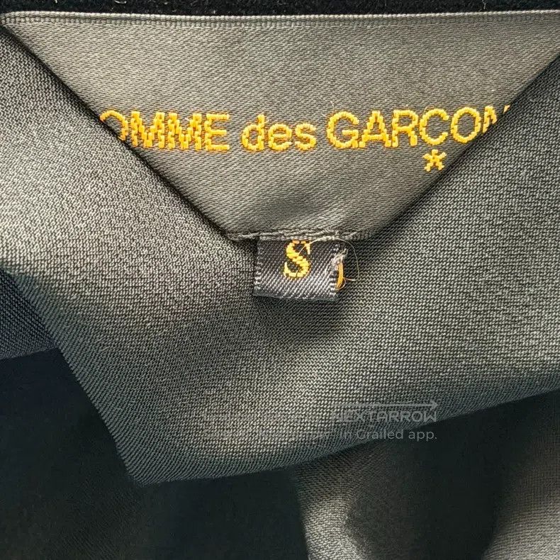 Comme des Garcons Comme Des Garcons Vintage Black Velvet Twisted Deconstruct Size S / US 4 / IT 40 - 6 Thumbnail