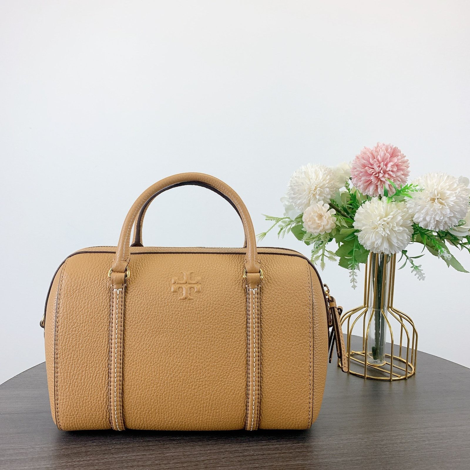 Tory Burch Tory Burch 163516 small eleanor bag IN TIRAMISU Size ONE SIZE - 3 Thumbnail