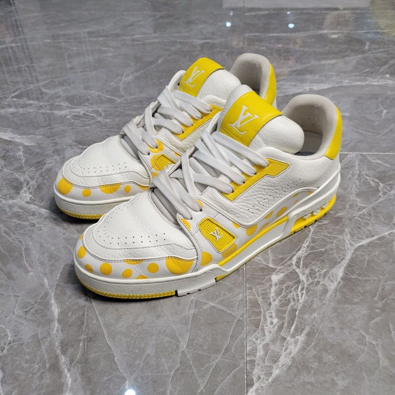 Louis Vuitton Yayoi Kusama x Louis Vuitton Low Top Sneakers 0079 Size US 8.5 / EU 41-42 - 1 Thumbnail