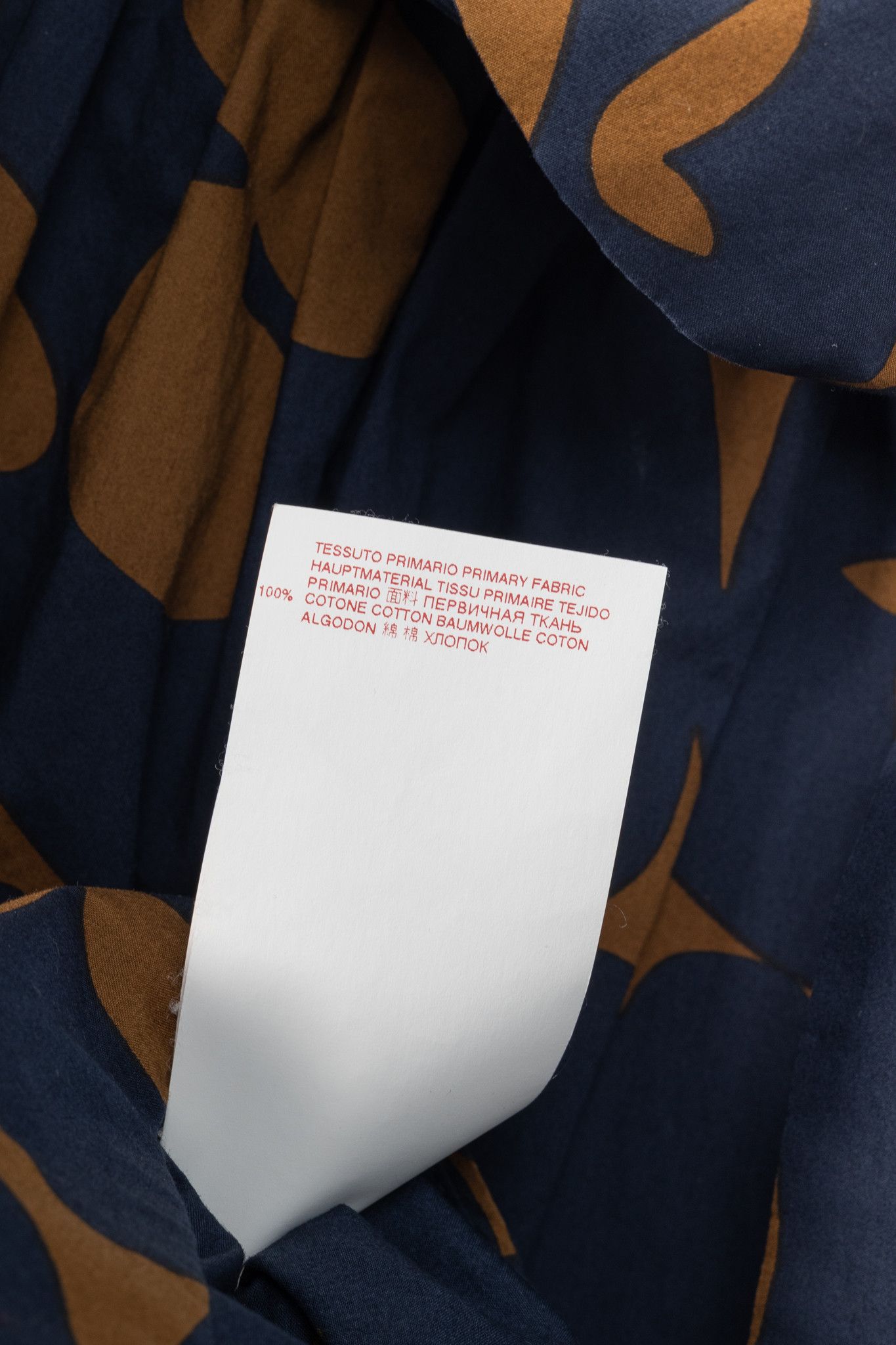 Marni Marni R/19 Belou-Print Cotton Poplin Gathered Midi Skirt Size 28" / US 6 / IT 42 - 11 Thumbnail