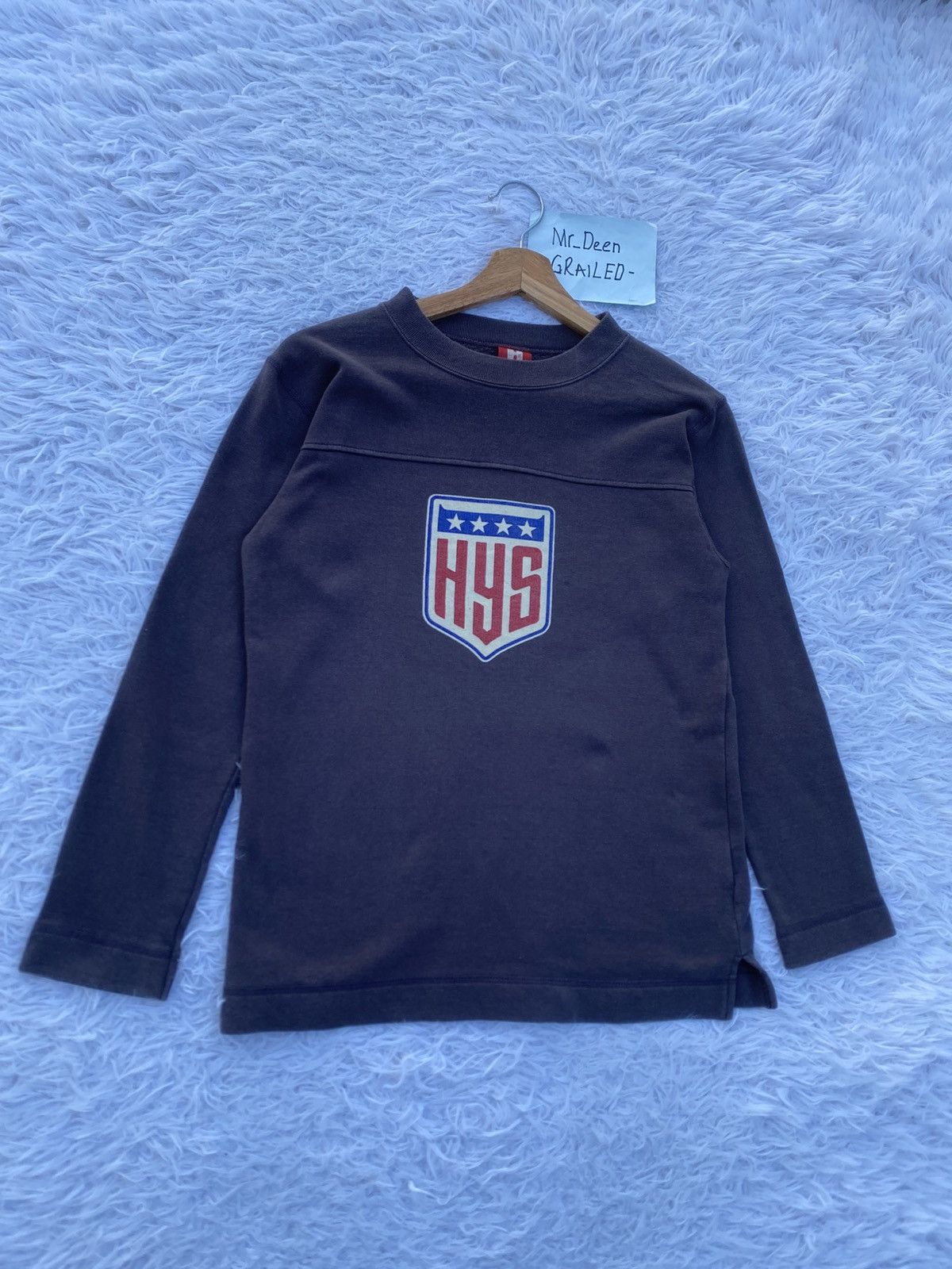 Hysteric Glamour Vintage Hysteric Glamour HYS US Logo Flag Longsleeve Shirt Size US S / EU 44-46 / 1 - 4 Thumbnail