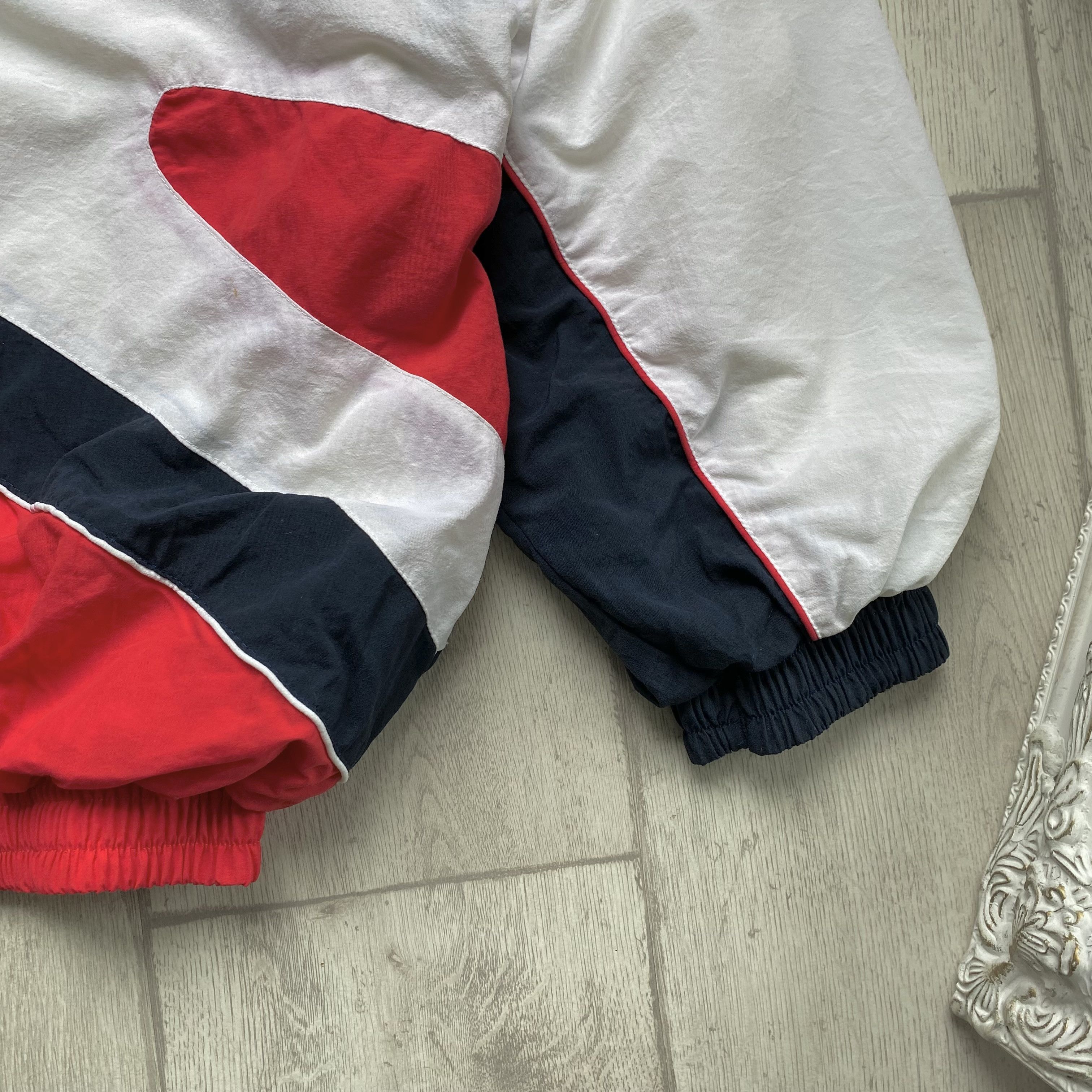 Canterbury of New Zealand Speedo Vintage 80s England Team nylon boxy jacket sportwear Size US XL / EU 56 / 4 - 4 Thumbnail