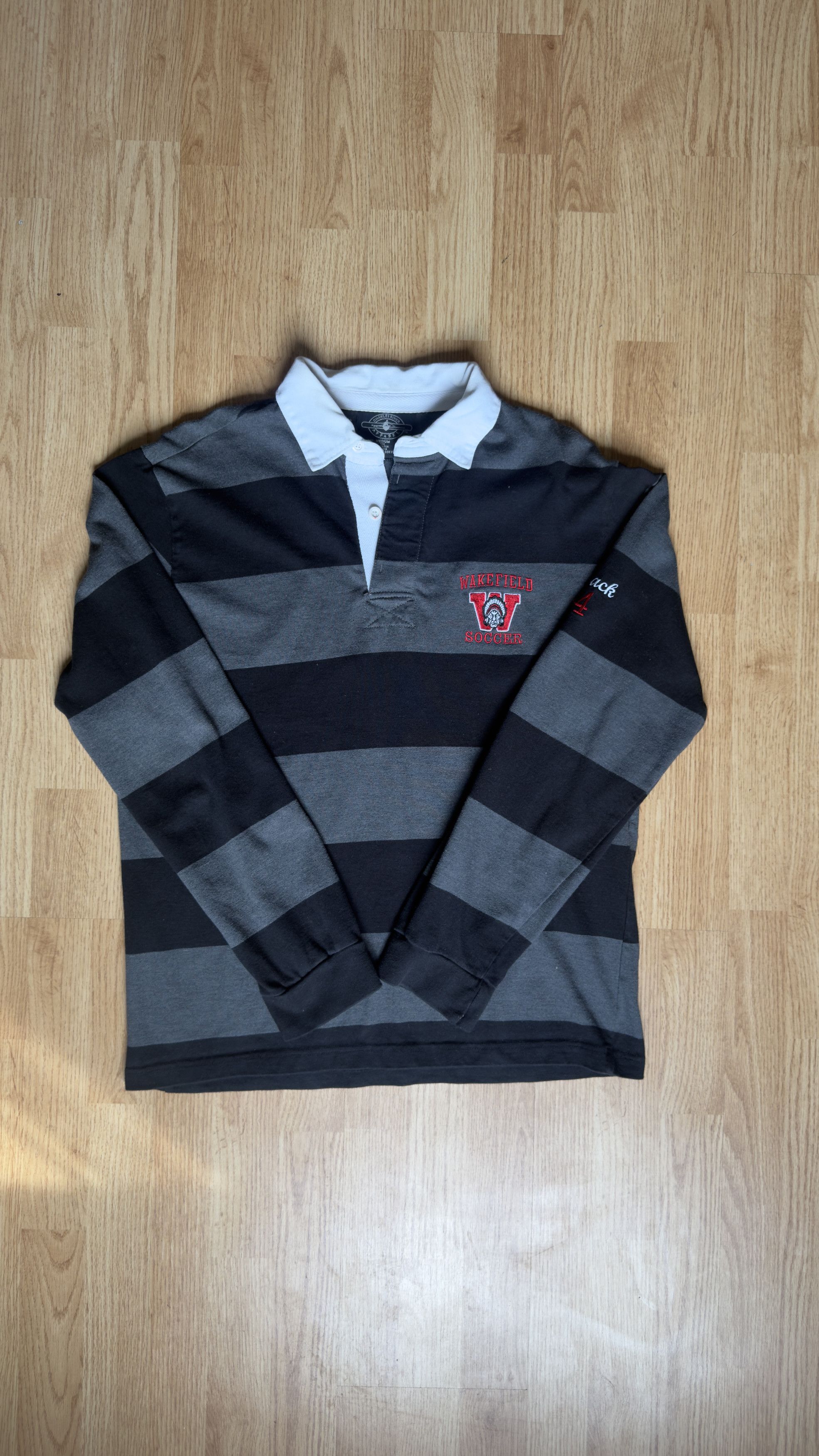 Vintage Rugby Tee Size US L / EU 52-54 / 3 - 1 Thumbnail