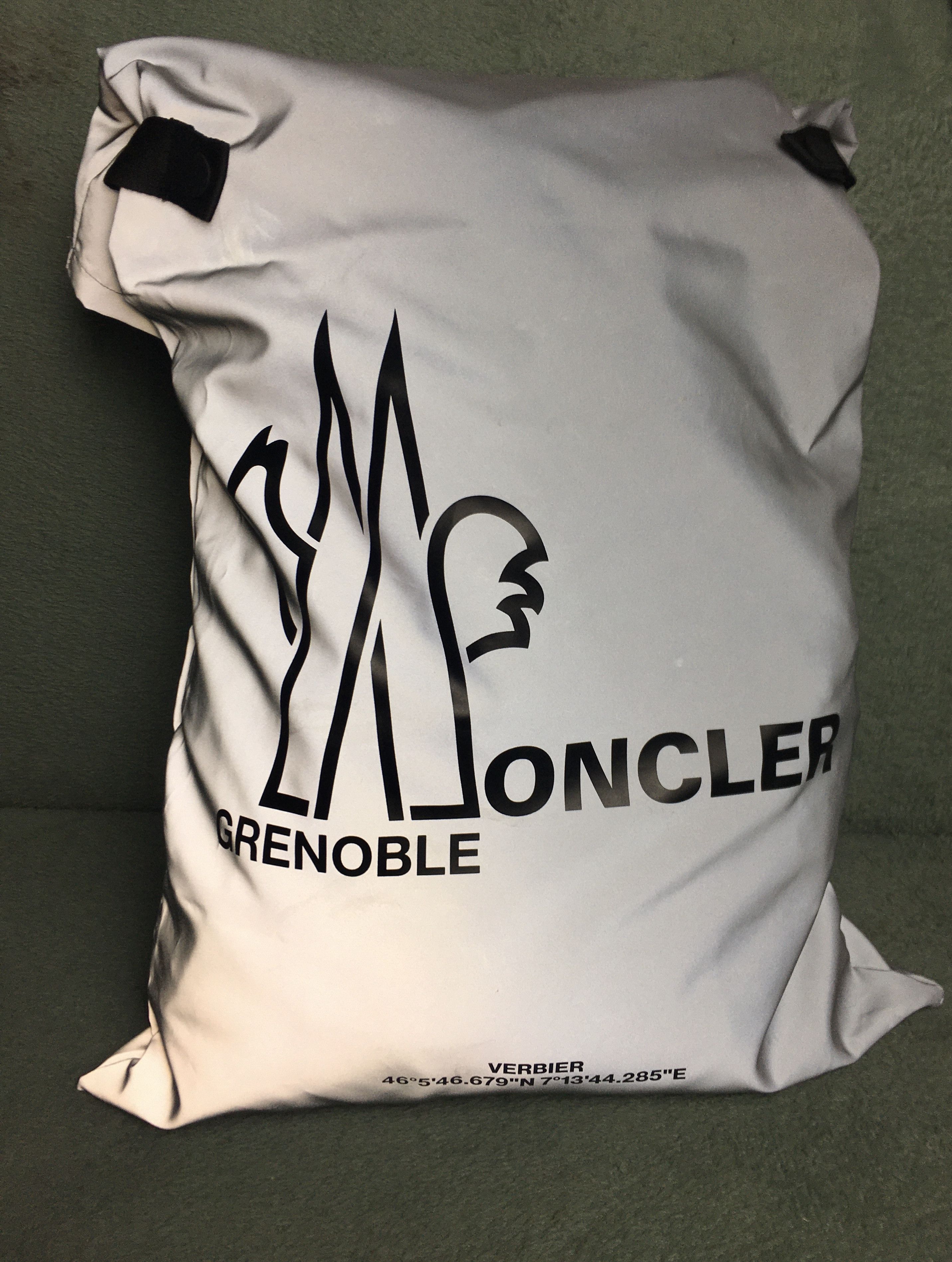 Moncler Moncler Big Logo Reflective Travel Bag Backpack Size ONE SIZE - 4 Thumbnail