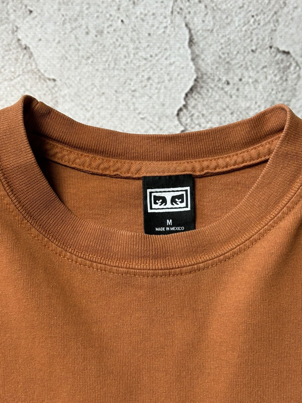 Obey Vintage Obey brown t-shirt tee Made in Mexico Size US M / EU 48-50 / 2 - 6 Thumbnail