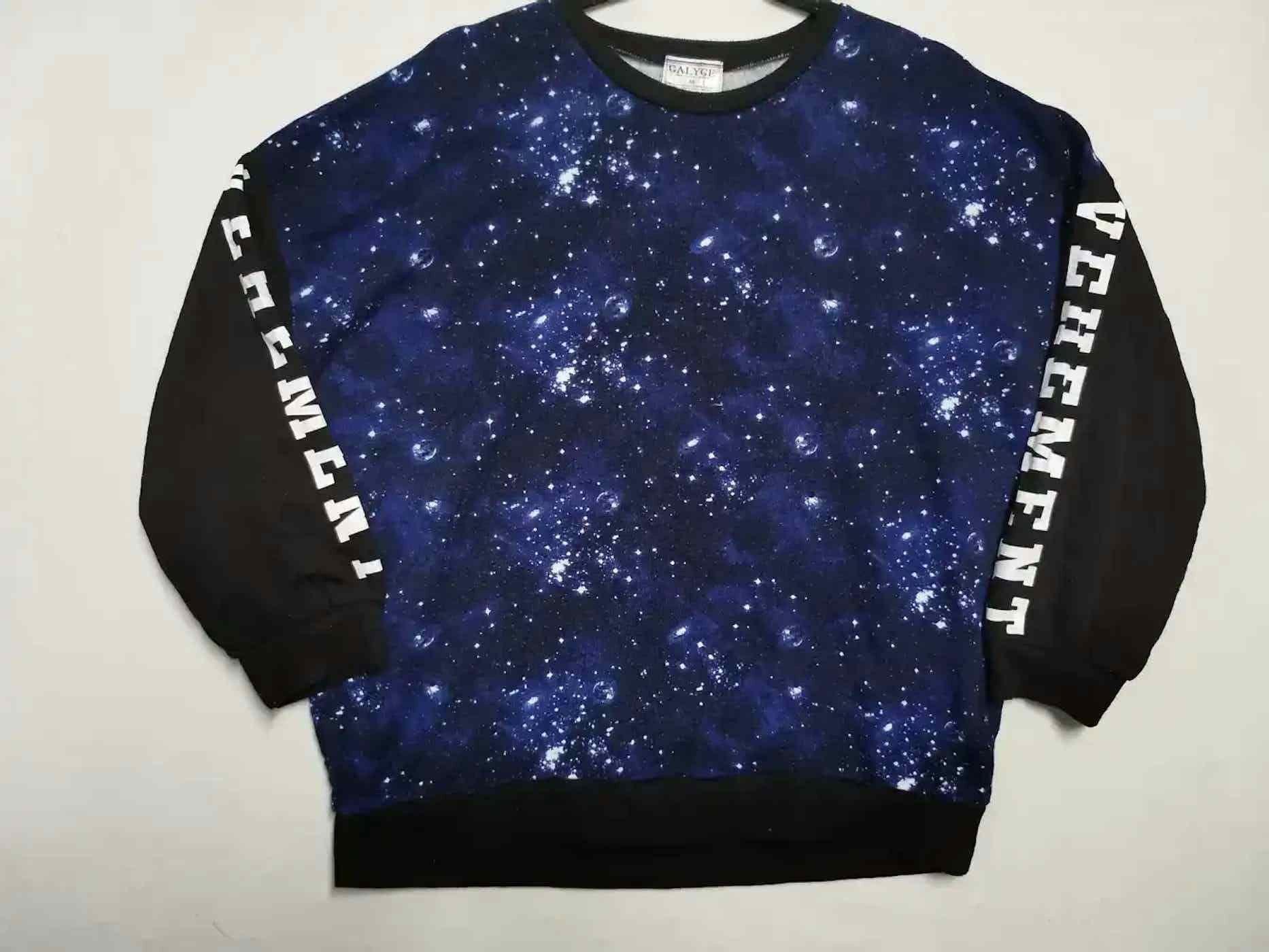Vintage Vintage Galyge Galaxy Design Full Print Sweatshirt Size US M / EU 48-50 / 2 - 1 Thumbnail