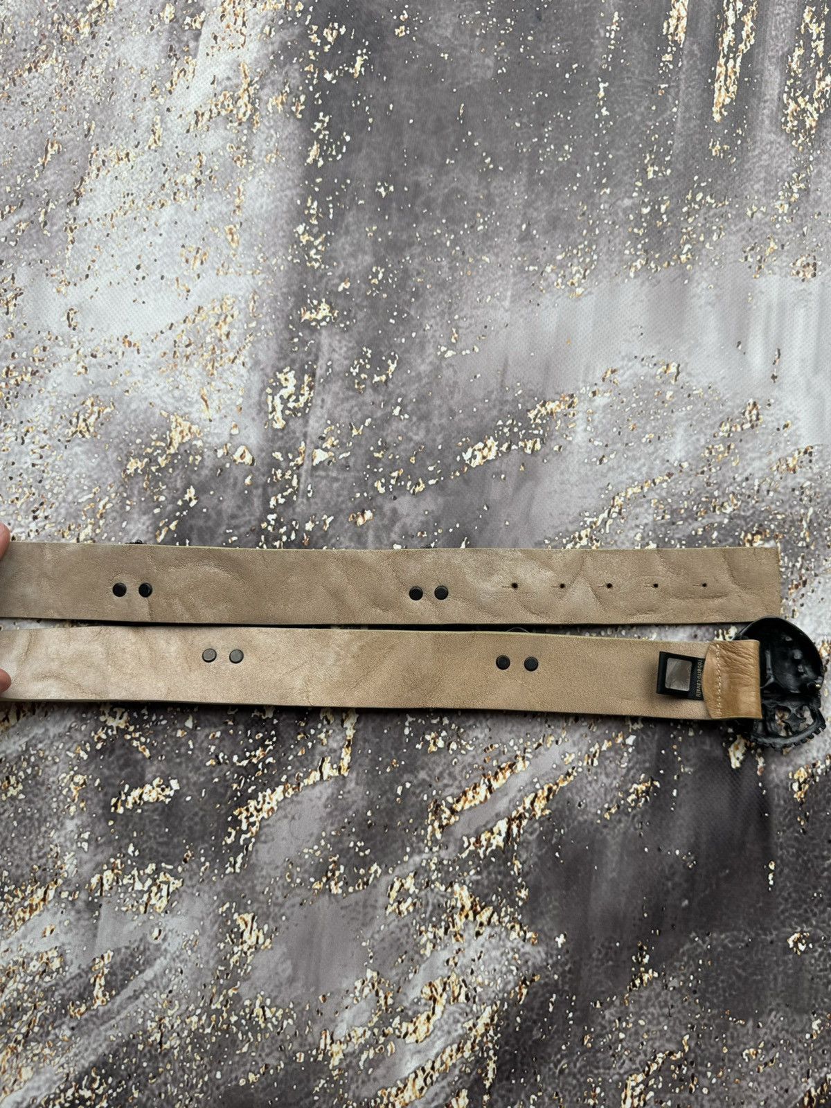 Just Cavalli × Roberto Cavalli × Vintage Just Cavalli Vintage Leather Belt Size ONE SIZE - 5 Thumbnail