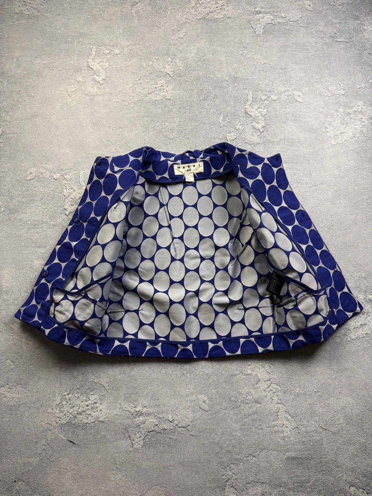 Marni Marni H&M Blue Blazer Size XS / US 0-2 / IT 36-38 - 6 Thumbnail