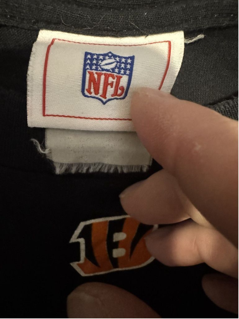 NFL Cincinnati Bengals L/S T-Shirt Black Men’s Size XXL (?) Size US XXL / EU 58 / 5 - 3 Thumbnail