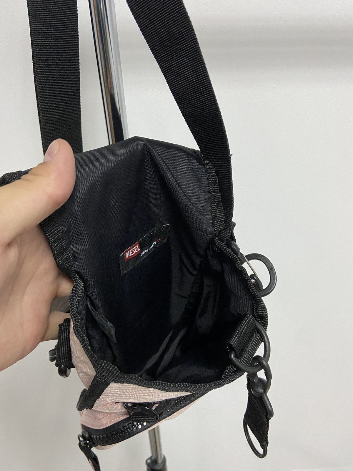 Diesel × Vintage Diesel Vintage Shoulder Bag Messenger Y2K Style Small Logo Size ONE SIZE - 9 Thumbnail