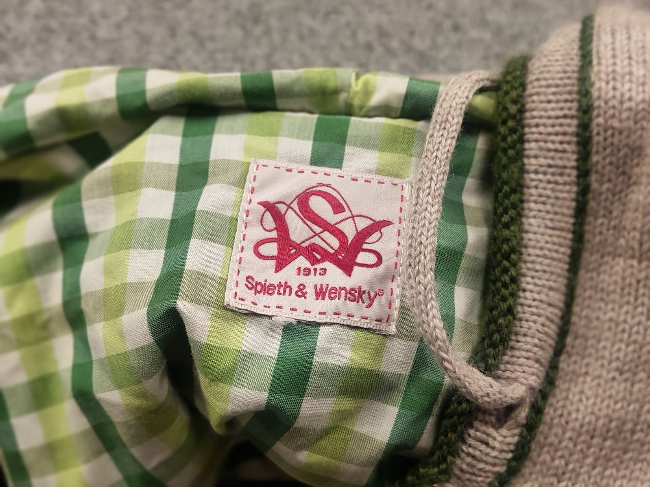 Vintage Spieth & Wensky German Design Knit Wool Blend Zip Hoodie Size US M / EU 48-50 / 2 - 18 Thumbnail
