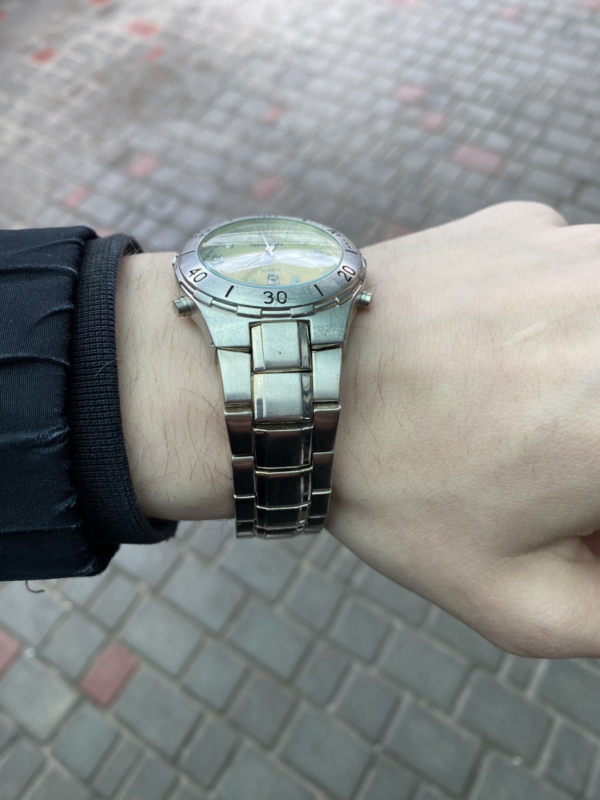 Japanese Brand × Jewelry × Vintage Vintage Gruen Watch Japan - Analog Digital Style Size ONE SIZE - 4 Thumbnail
