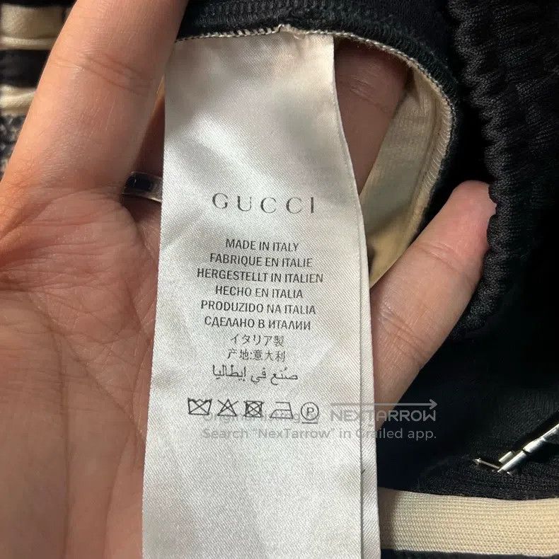 Gucci Gucci Size M Black snake pattern full-printed letter trouse Size US 31 - 5 Thumbnail