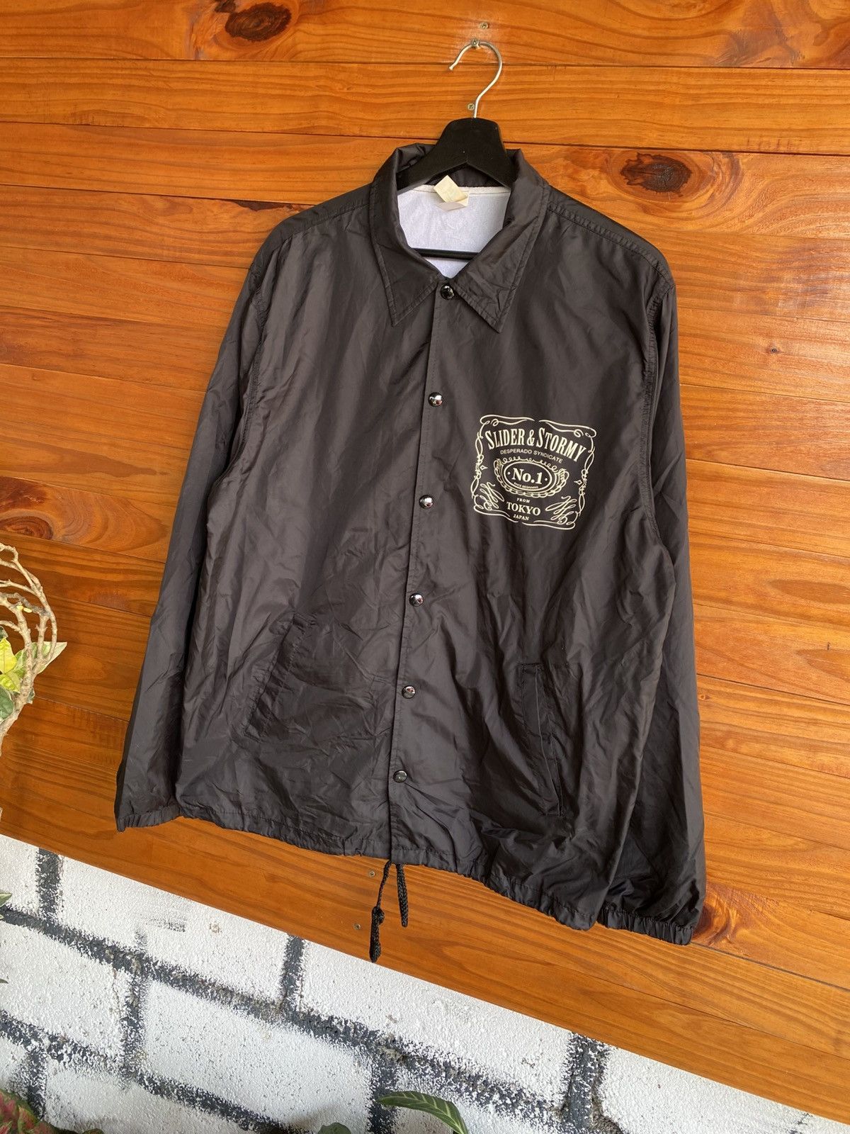 Japanese Brand Slider & Stormy Desperado Syndicate Coach Japan Streetwear Size US M / EU 48-50 / 2 - 4 Thumbnail