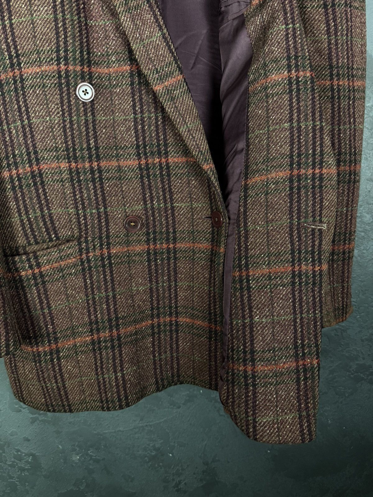 Versace Vintage Gianni Versace 80s-90s Double Breasted Blazer Wool Size 50R - 13 Thumbnail