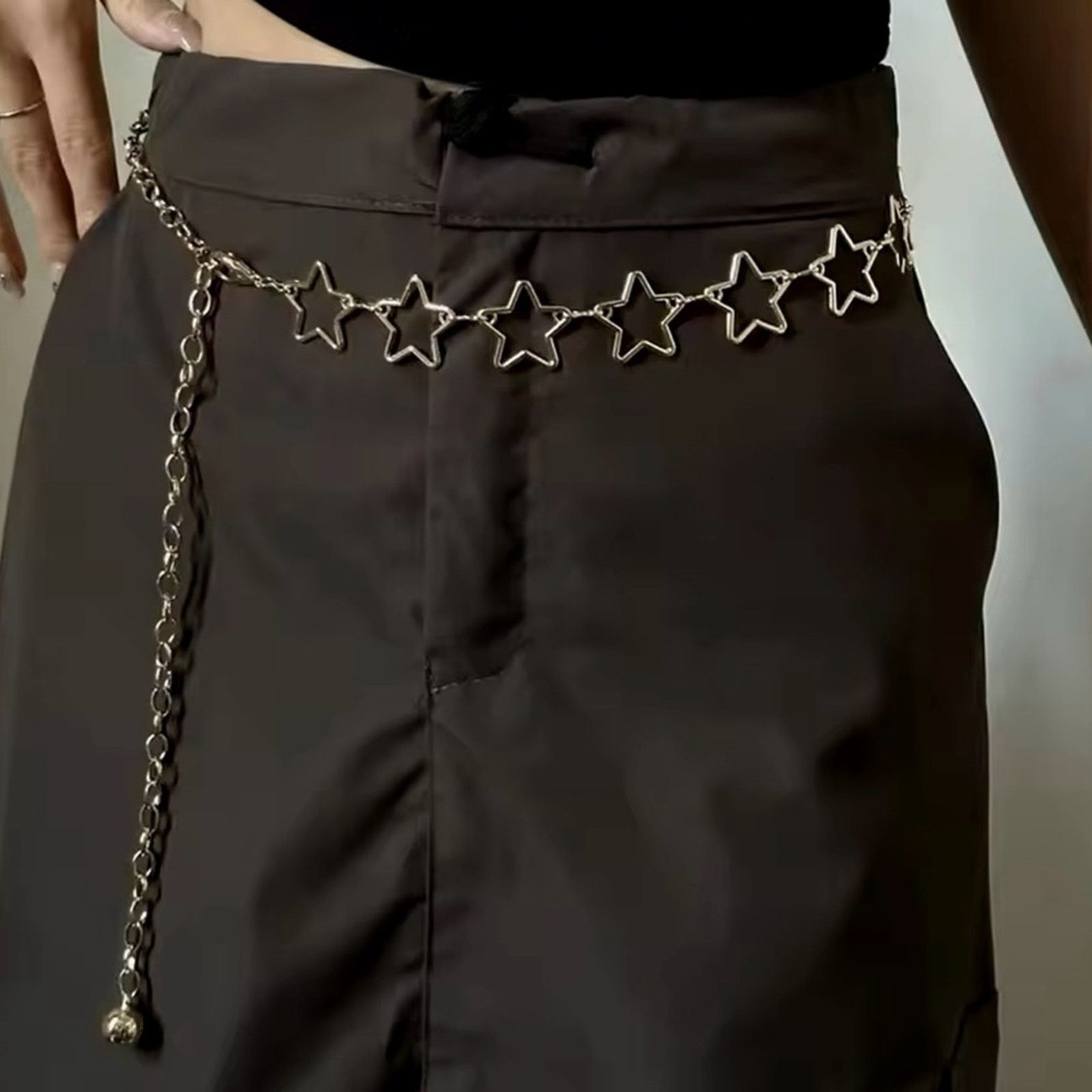 Other Waist Retro Starts Celestial Belt Stars Dress Waist Chain Size ONE SIZE - 1 Thumbnail