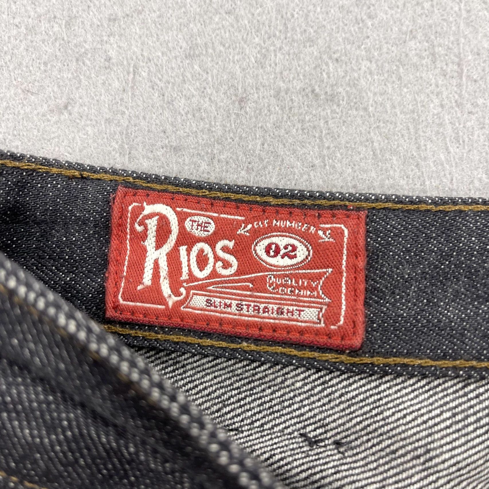 Freenote Cloth Freenote Cloth Jeans Mens 30x30 Black 02 Slim Straight Red Selvedge Japanese USA Shirt Pants Regular Slim Jeans Men Black 30 in Inseam 30 Vintage No Size US 30 / EU 46 - 7 Thumbnail