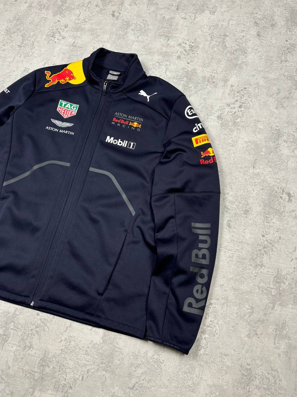 Puma × Red Bull Puma Red Bull Racing F1 Men's Team Full Zip Lightweight Size US XL / EU 56 / 4 - 2 Thumbnail