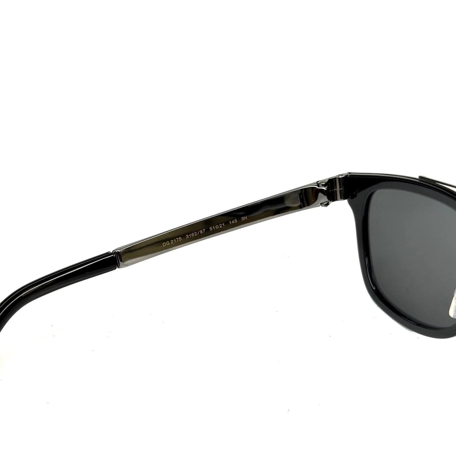 Dolce & Gabbana DOLCE & GABBANA DG2175 PRINT FAMILY 2175 Black Sunglasses Size ONE SIZE - 2 Thumbnail