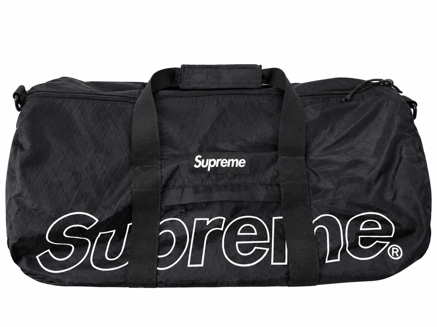 Supreme Supreme Large Duffle Bag (SS18) Black | Grailed