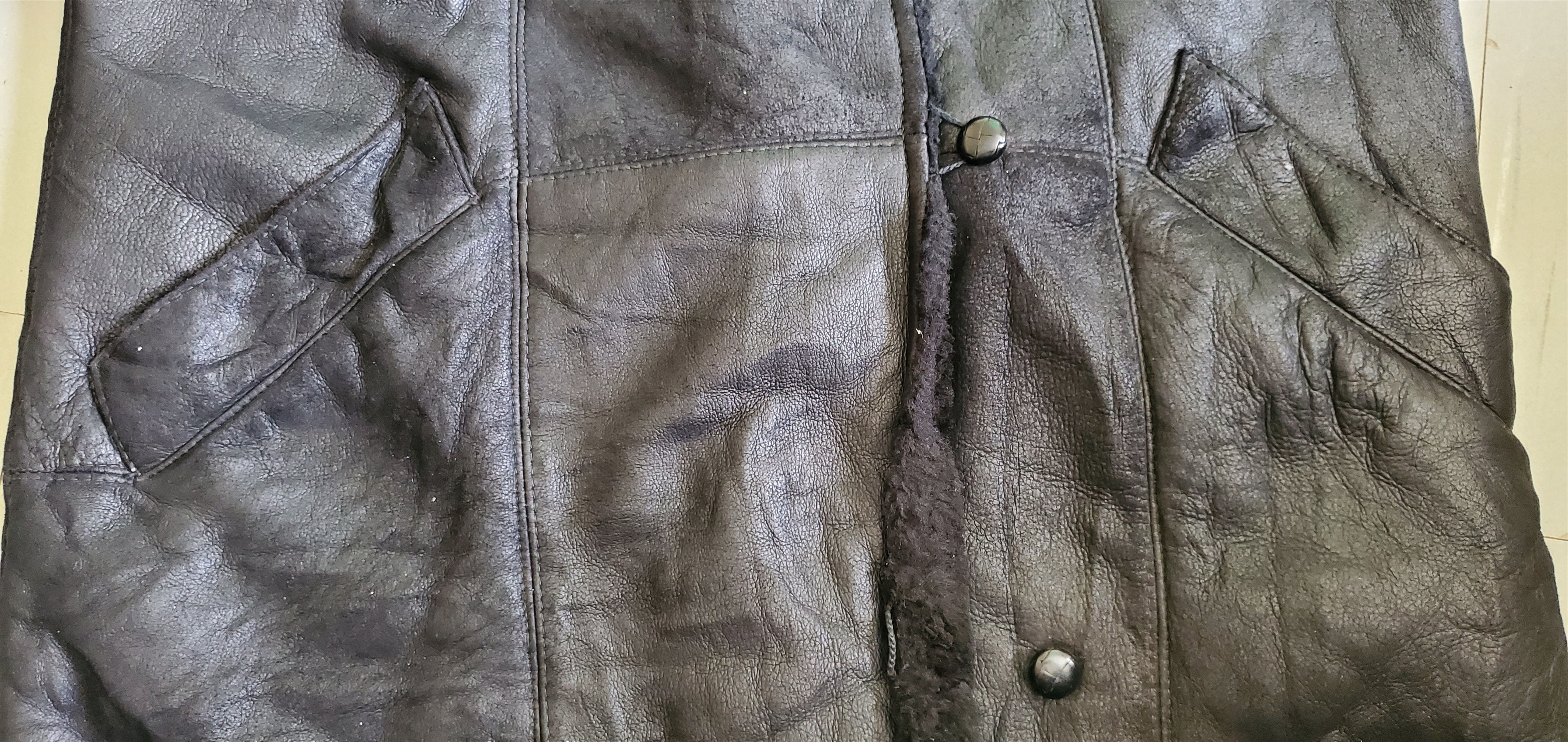 Sawyer of Napa Vintage Sawyer of Napa Suede Sheepskin Leather Coat Size US M / EU 48-50 / 2 - 8 Thumbnail