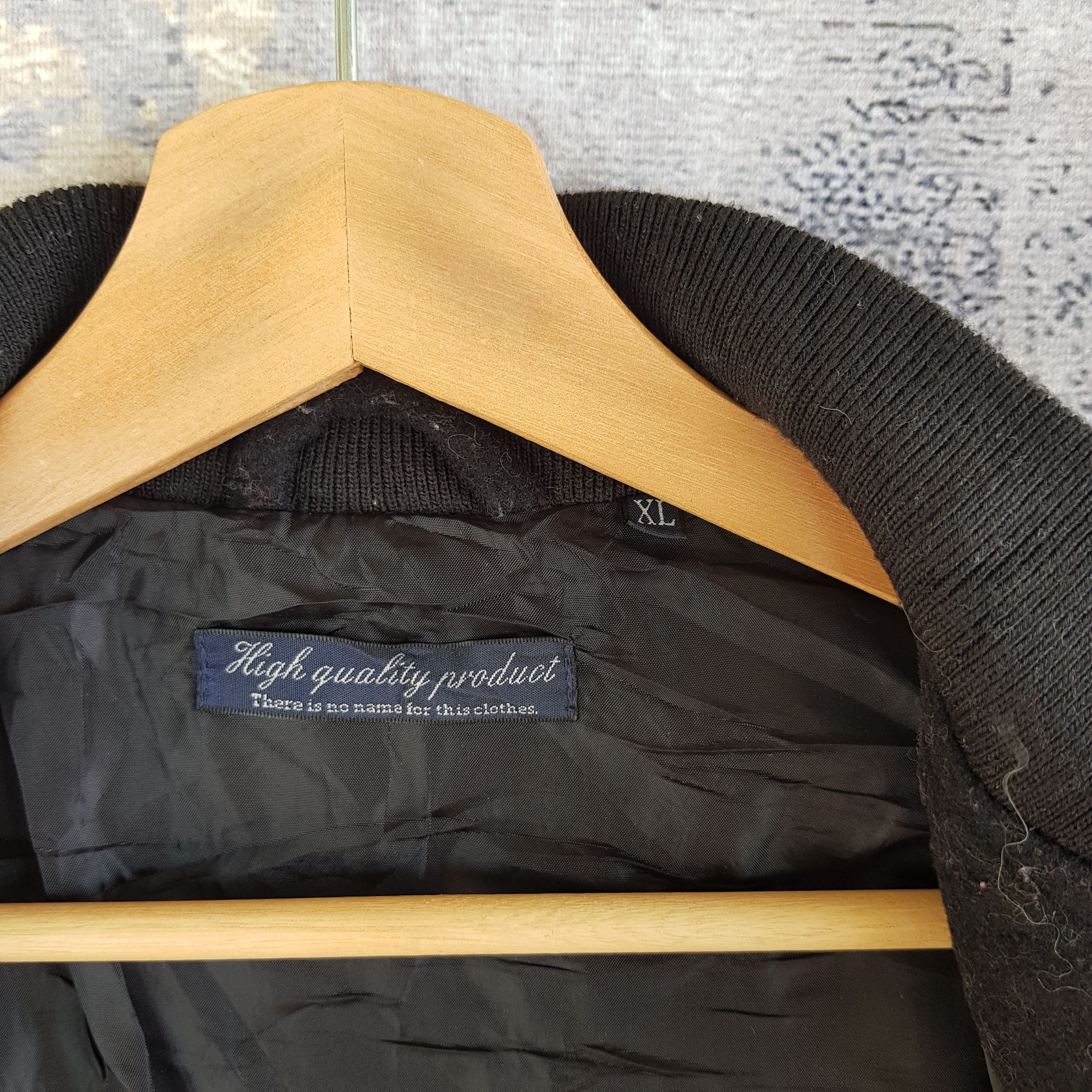 Vintage Vintage Japanese Varsity Jacket Leather Jacket Wool Jackets Size US M / EU 48-50 / 2 - 4 Thumbnail
