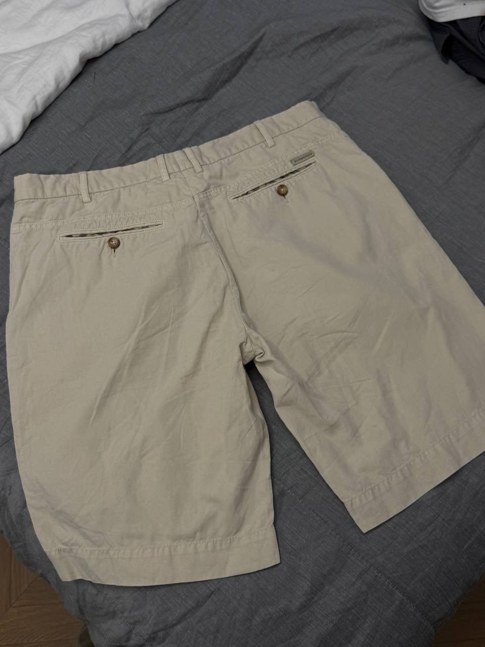 Burberry Burberry London Slim Fit Shorts – Classic Beige Size US 35 - 1 Thumbnail