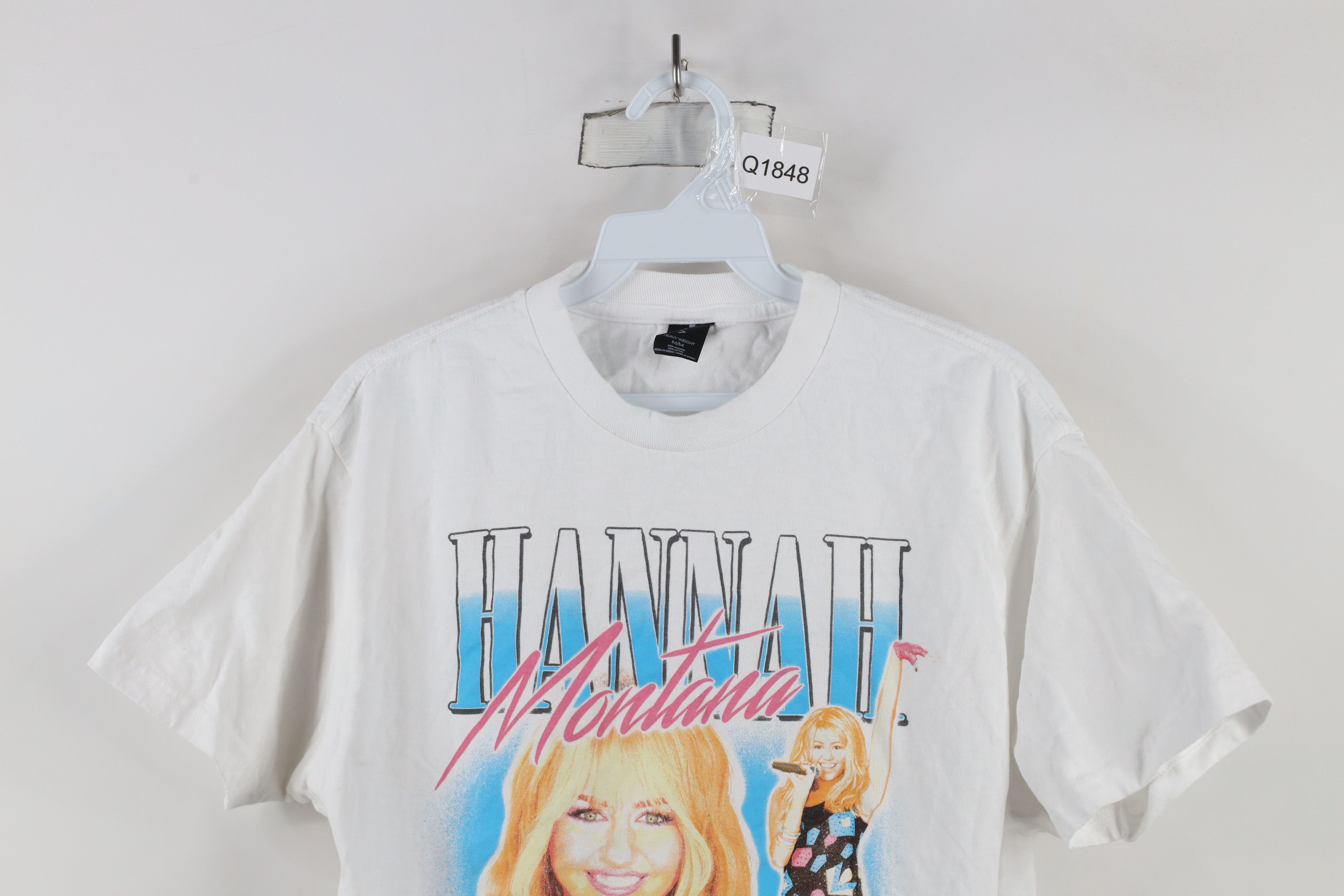 Vintage Vintage Y2K Miley Cyrus Hannah Montana T-Shirt White Size M / US 6-8 / IT 42-44 - 2 Thumbnail